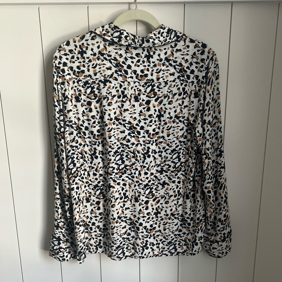 NWT Zadig & Voltaire Tradi Leo blouse in Natural as seen on Hailey Bieber - Picture 12 of 13